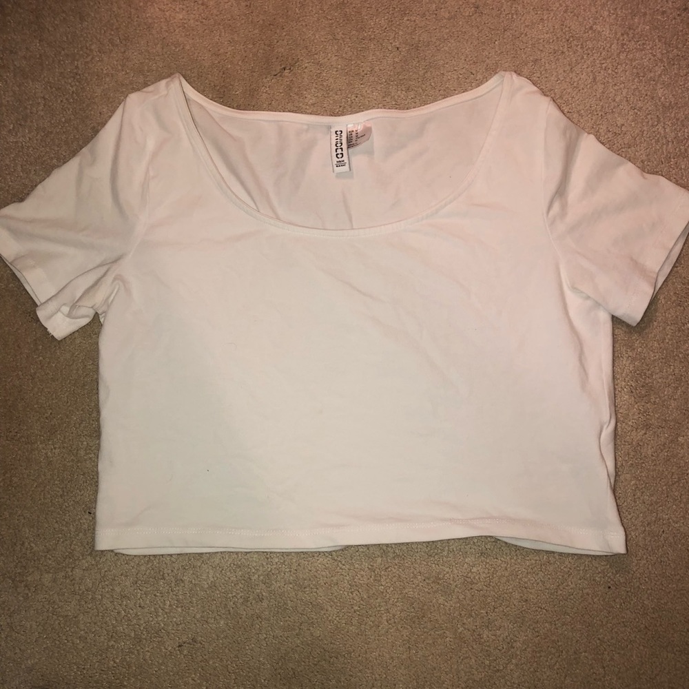 The Perfect White Crop Top